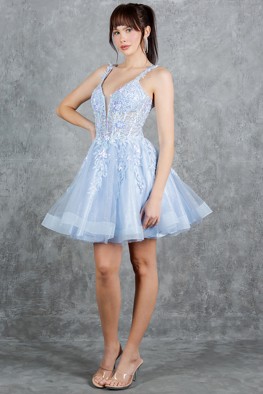 TULLE PARTY DRESS STYLE NO : 8298J