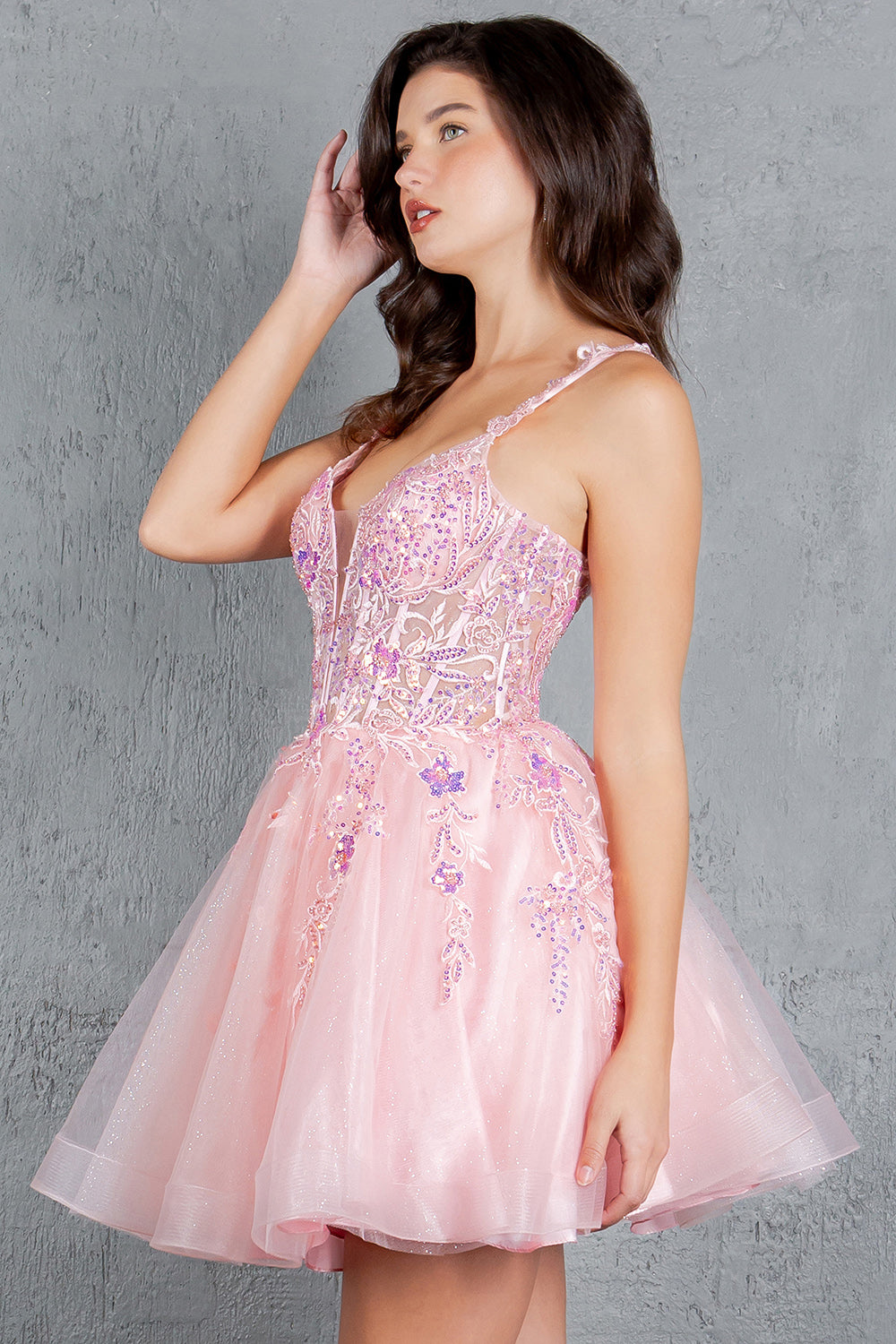 TULLE PARTY DRESS STYLE NO : 8298J