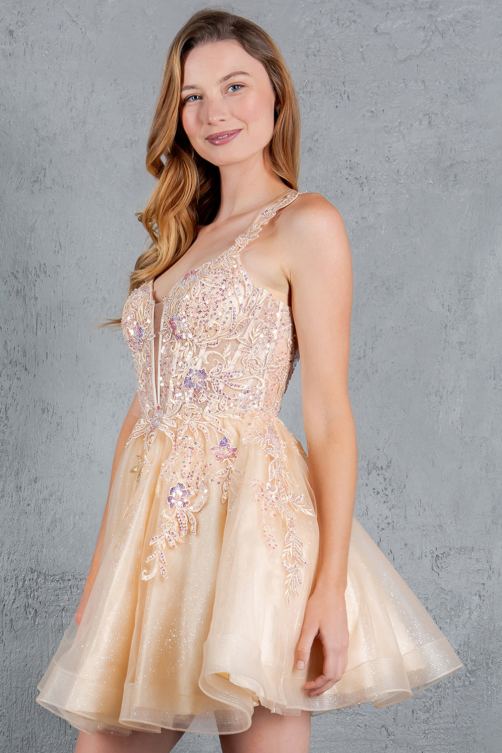 TULLE PARTY DRESS STYLE NO : 8298J