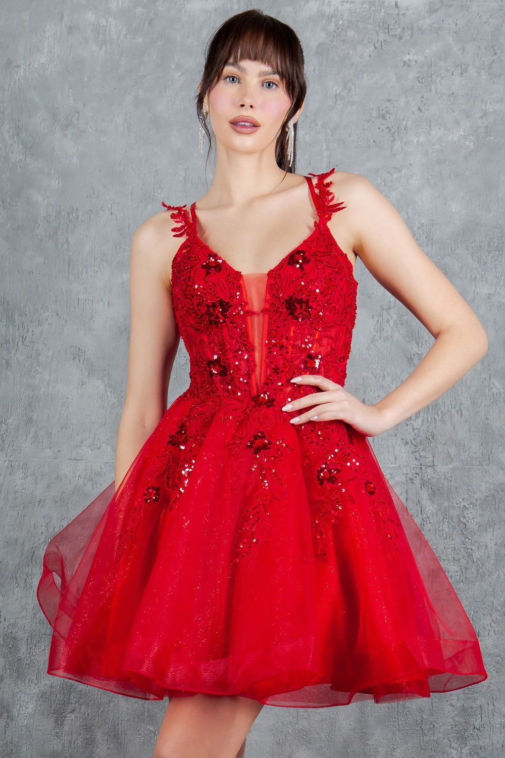 TULLE PARTY DRESS STYLE NO : 8298J