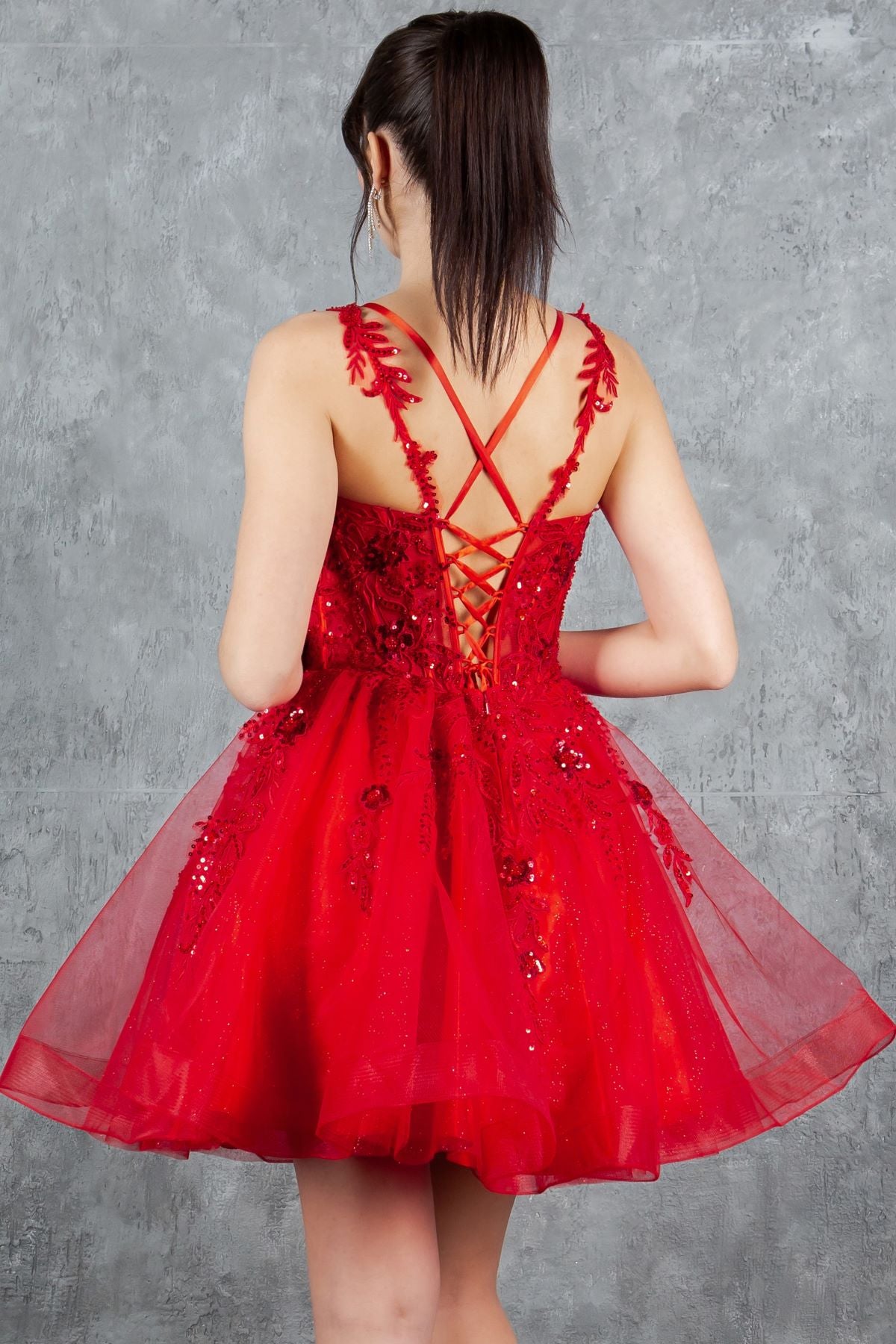 TULLE PARTY DRESS STYLE NO : 8298J