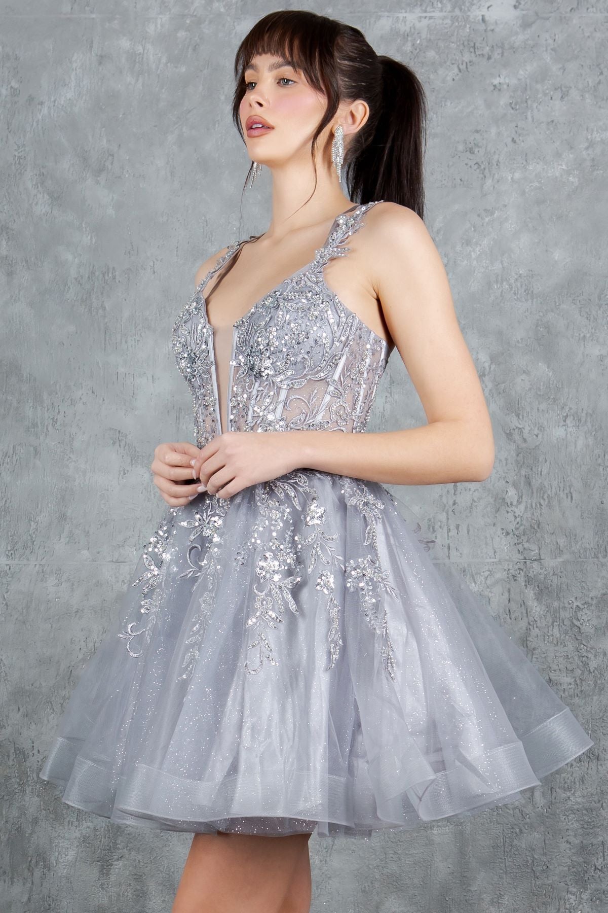 TULLE PARTY DRESS STYLE NO : 8298J