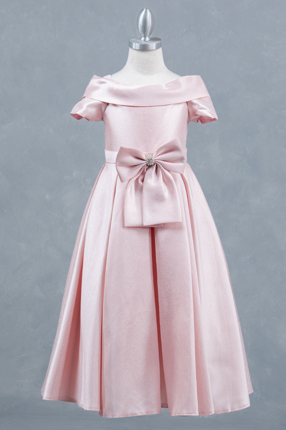 STYLE NO : 9177 OFF SHOULDER RIBBON DRESS