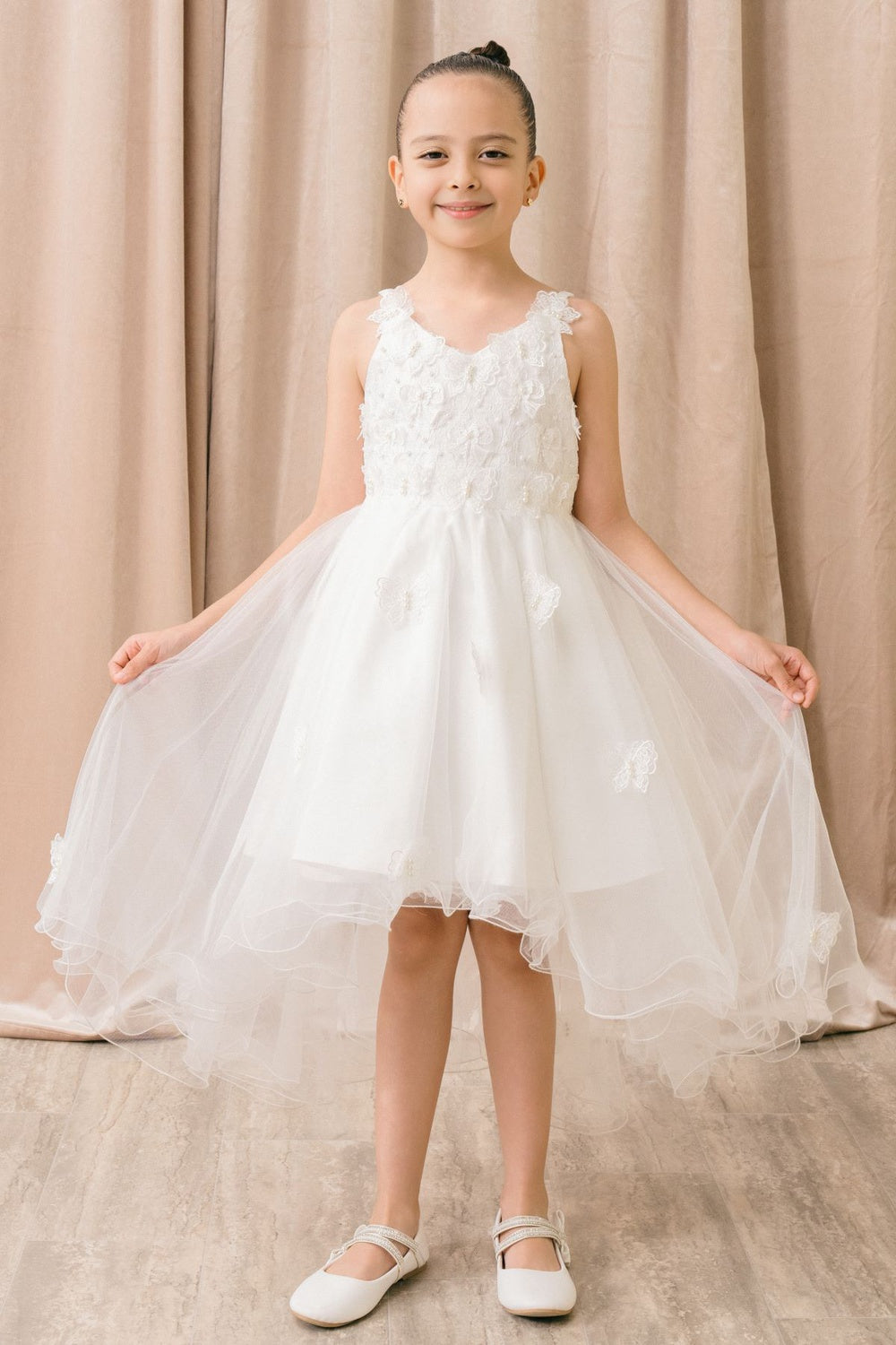 ✨ Whimsical Butterfly Tulle High-Low Dress ✨ Style 9210