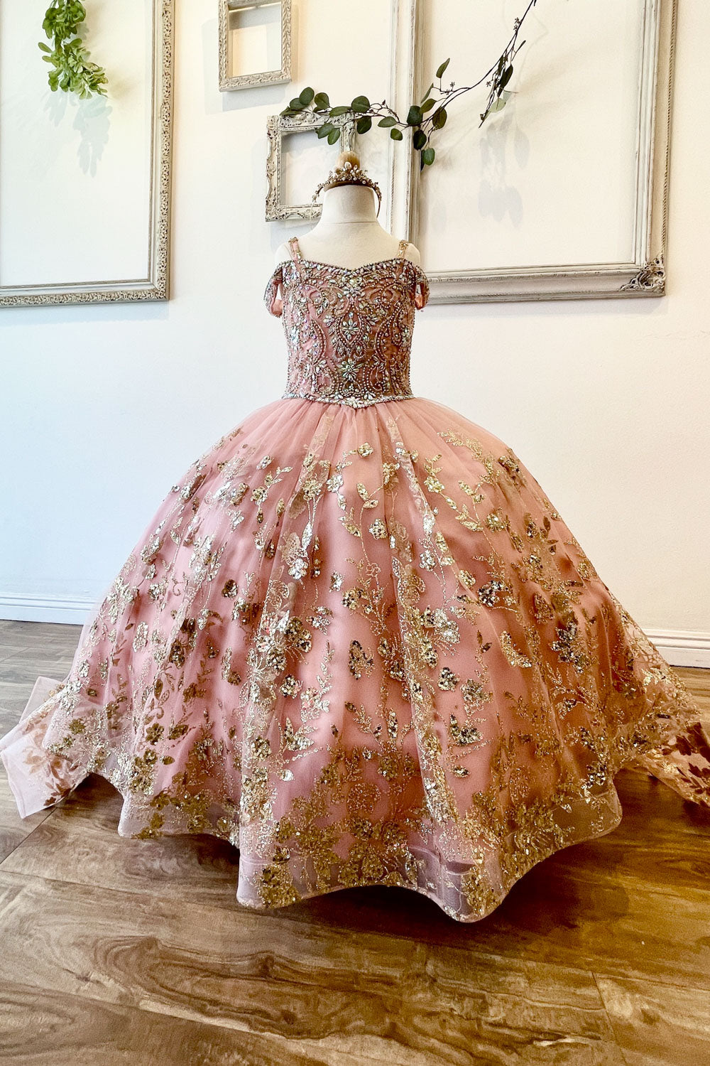 Detachable Train With Stones and Gems Mini Quince Dress Style #PK1041 My Little Matilda Detachable Train With Stones and Gems Mini Quince Dress Style #PK1041 My Little Matilda