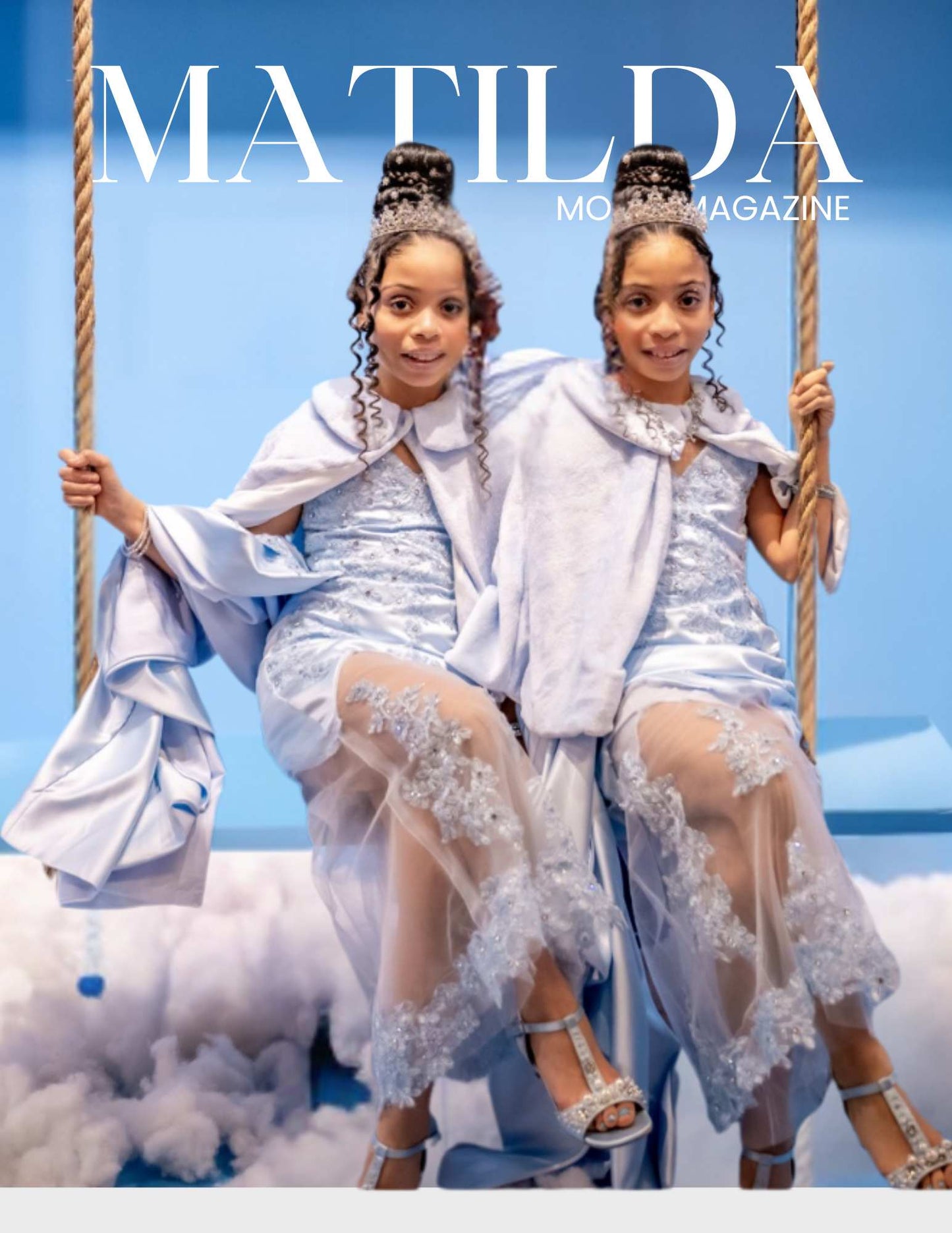Matilda Model Magazine - Weekly Issue JAN 2026 - Natalia and Nyeema Dimitriou-Twins
