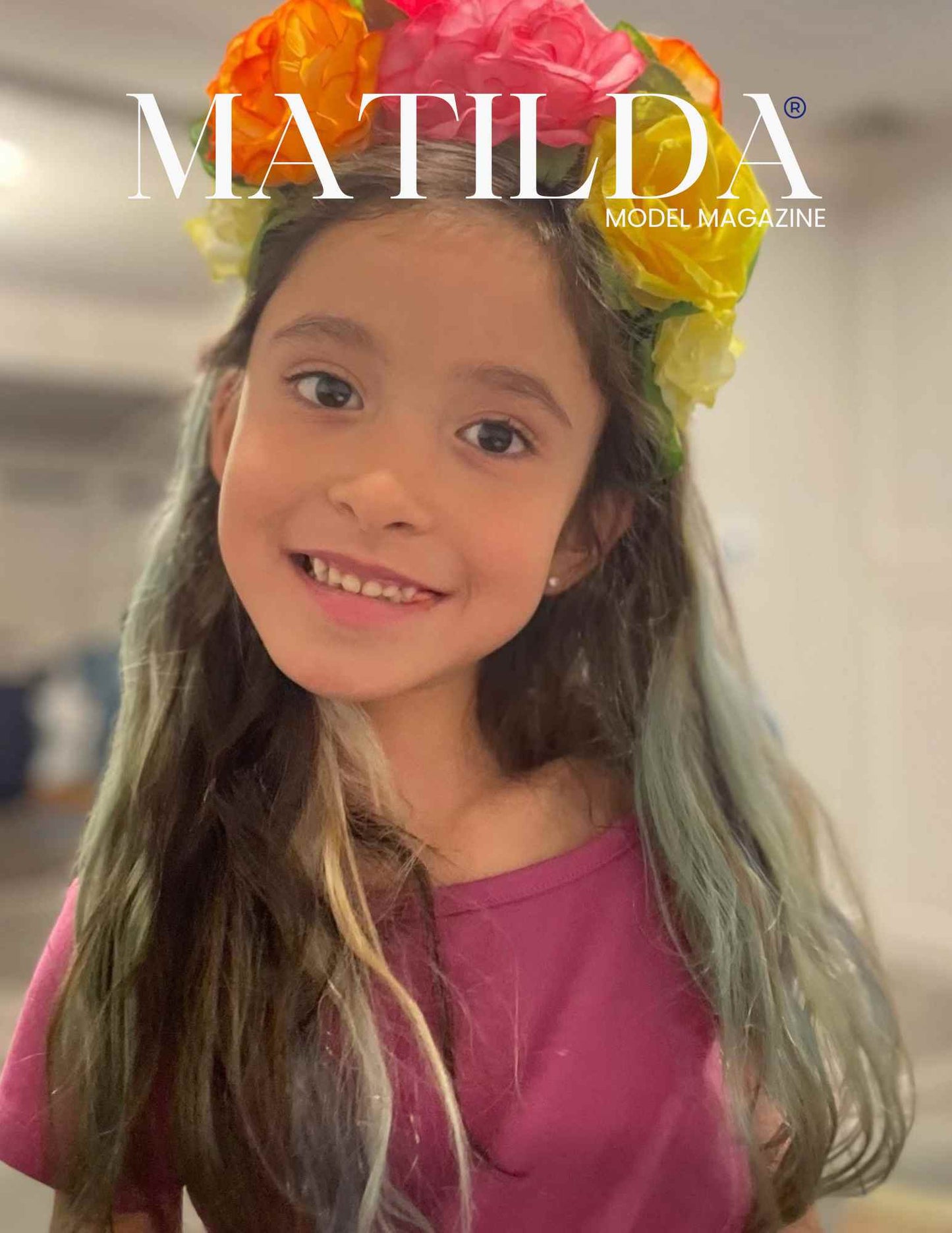 Matilda Model Magazine - Weekly Issue Kids- Sarah Rozo Print Copy
