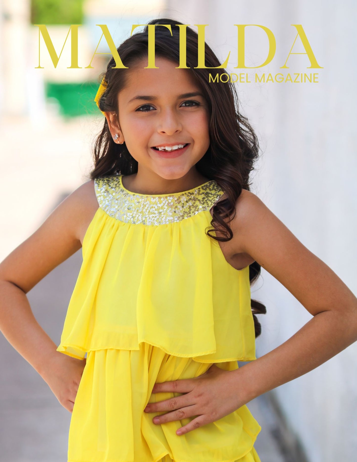 Matilda Model Magazine - Weekly Issue JANUARY 2026 - Cover Model Vayda Aguirre