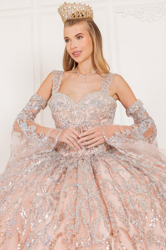 Crystal beaded Bow Dress