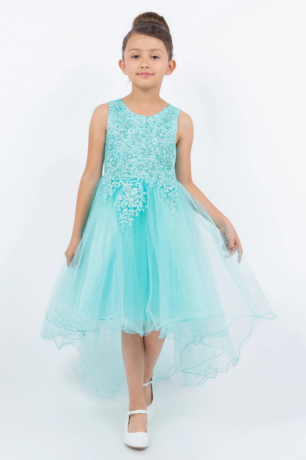 Style #9086 Stunning sleeveless tulle dress