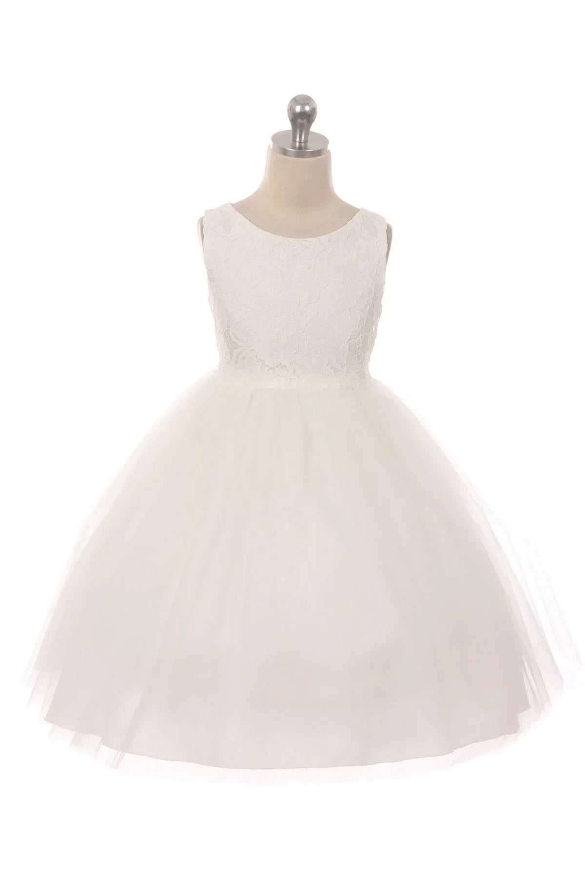 Lace Illusion Dress/Dusty Rose
