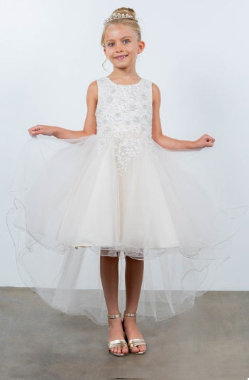 Style #9086 Stunning sleeveless tulle dress