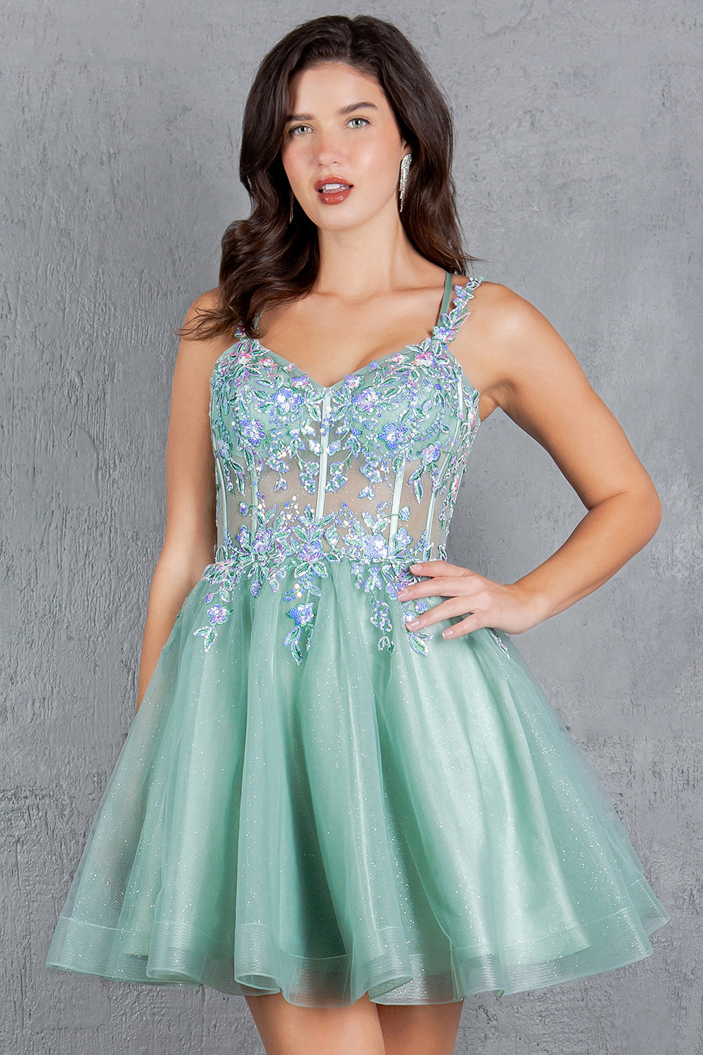 TULLE PARTY DRESS STYLE NO : 8305J