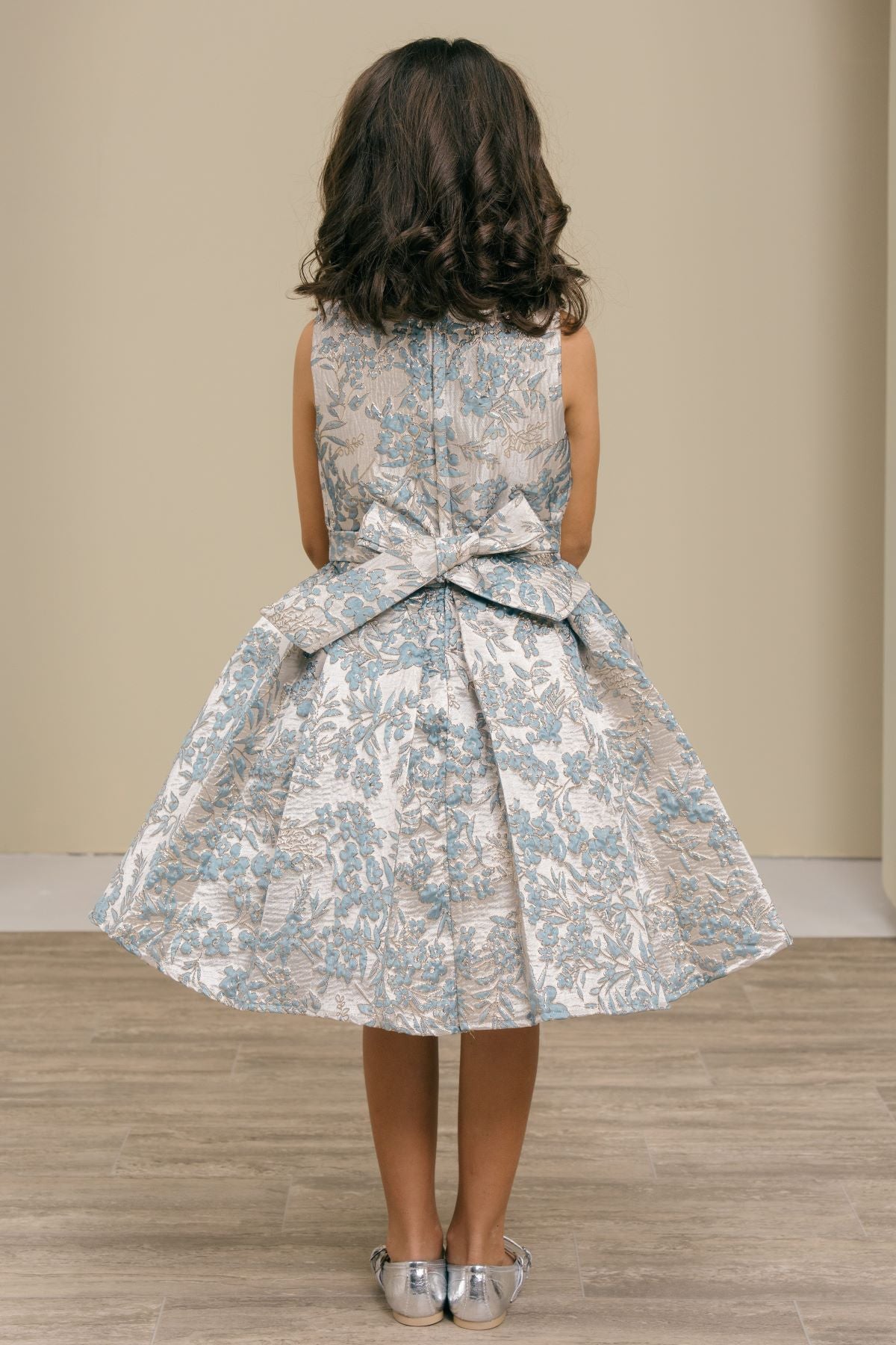 ✨Timeless Radiance Jacquard Dress✨ STYLE NO : 9168