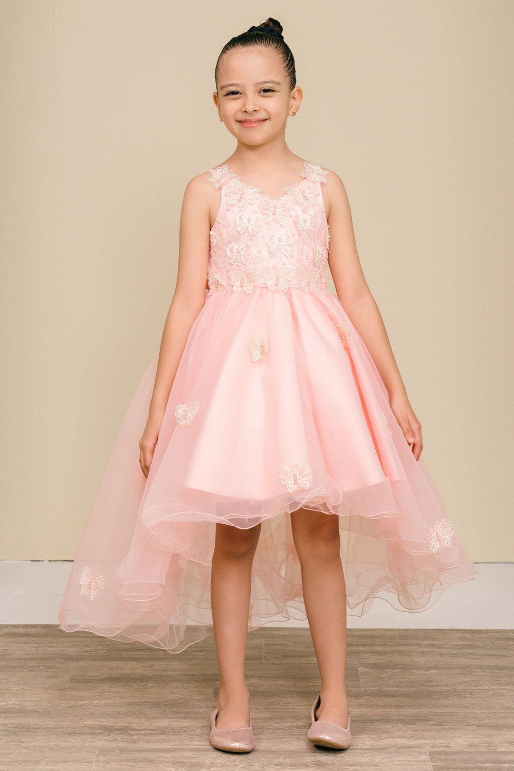 ✨ Whimsical Butterfly Tulle High-Low Dress ✨ Style 9210