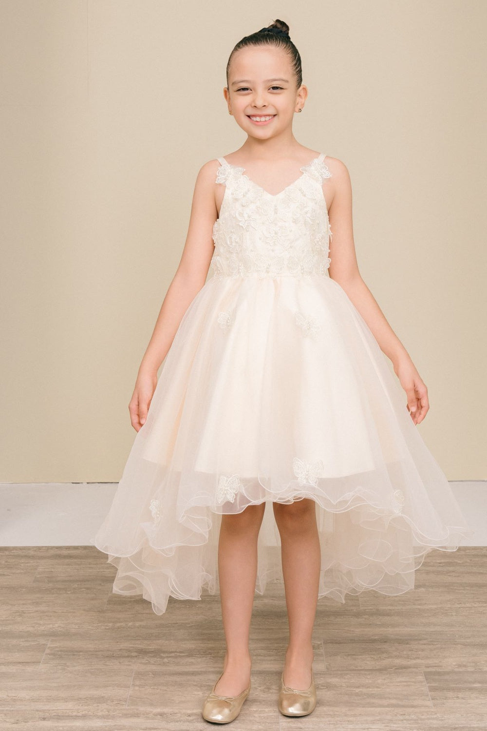 ✨ Whimsical Butterfly Tulle High-Low Dress ✨ Style 9210