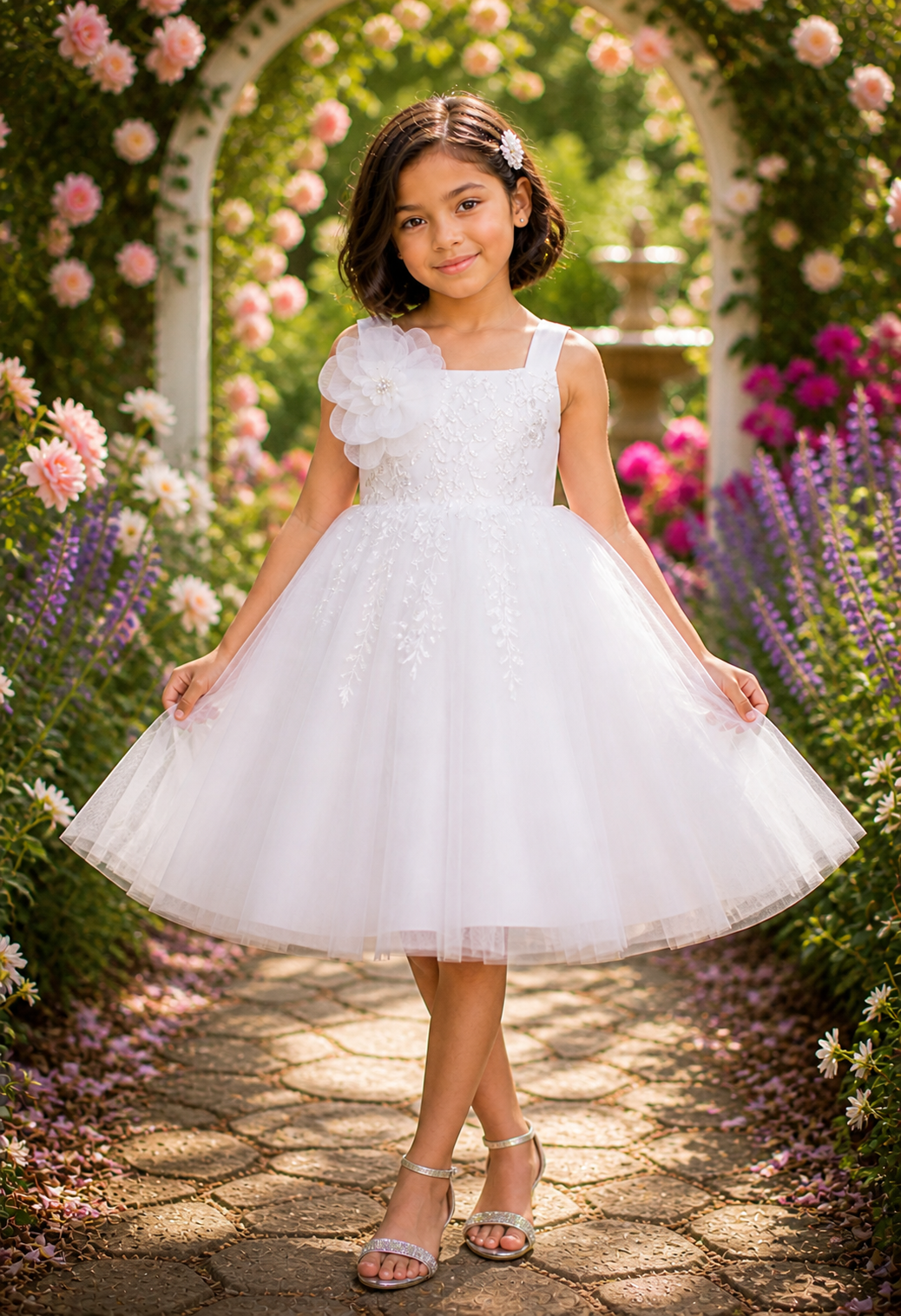 STYLE NO : 9178 OFF SHOULDER RIBBON DRESS