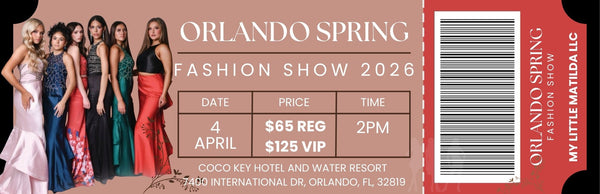Orlando Spring Runway 2026 Guest Ticket – My Little Matilda