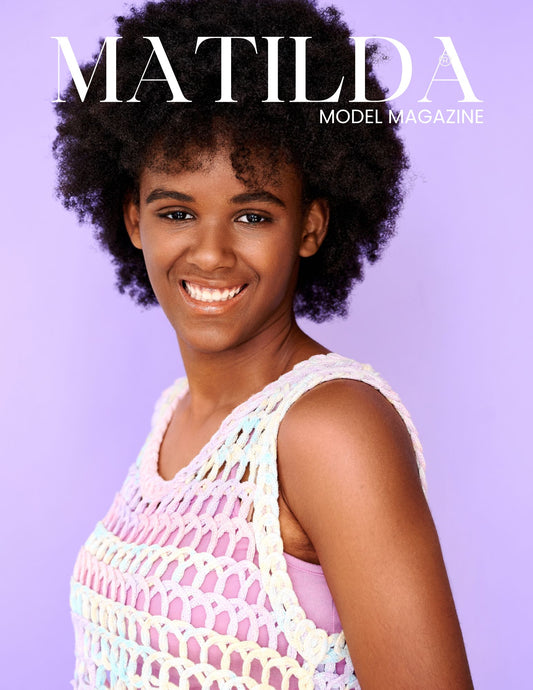 Matilda Model Magazine - Weekly Issue JANUARY 2026 - Cover Model Anya McKenzie