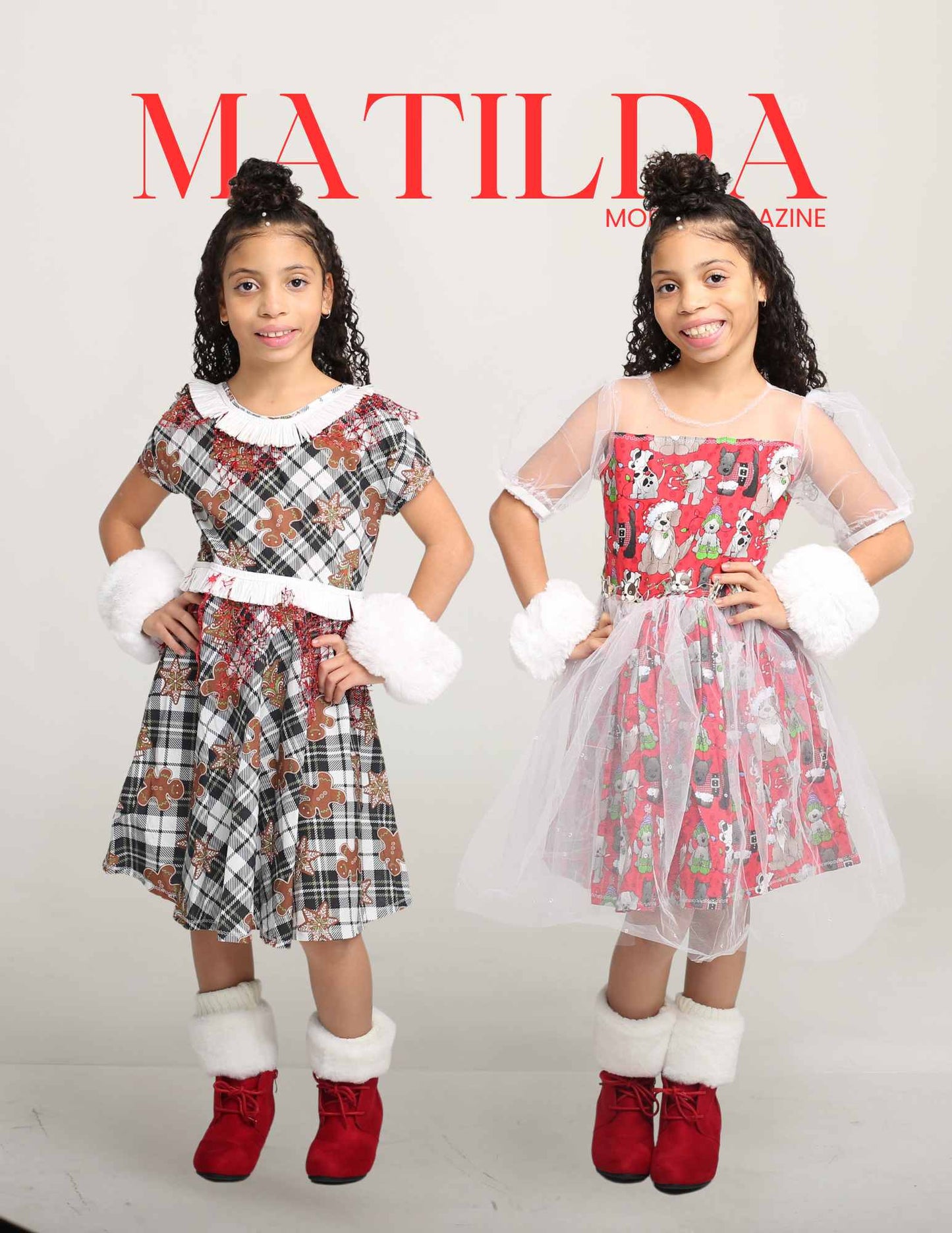 Matilda Model Magazine - December Weekly Issue - Natalia & Nyeema Dimitriou-Twins