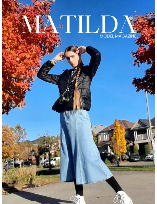 Matilda Model Magazine Nataliia Yusym Includes 1 Print Copy