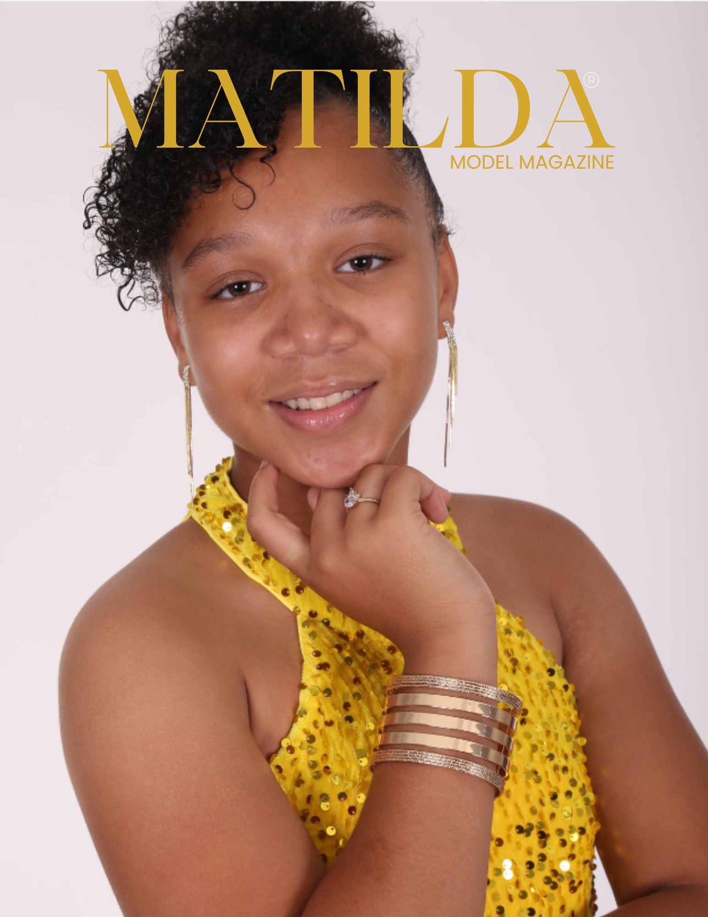Matilda Model Magazine Na'riya ackles Print Copy