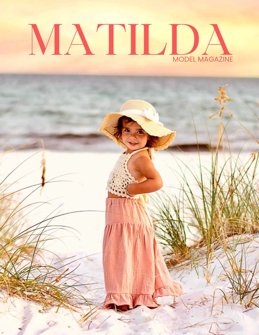 Matilda Model Magazine Miley Lathem 1 Print Copy