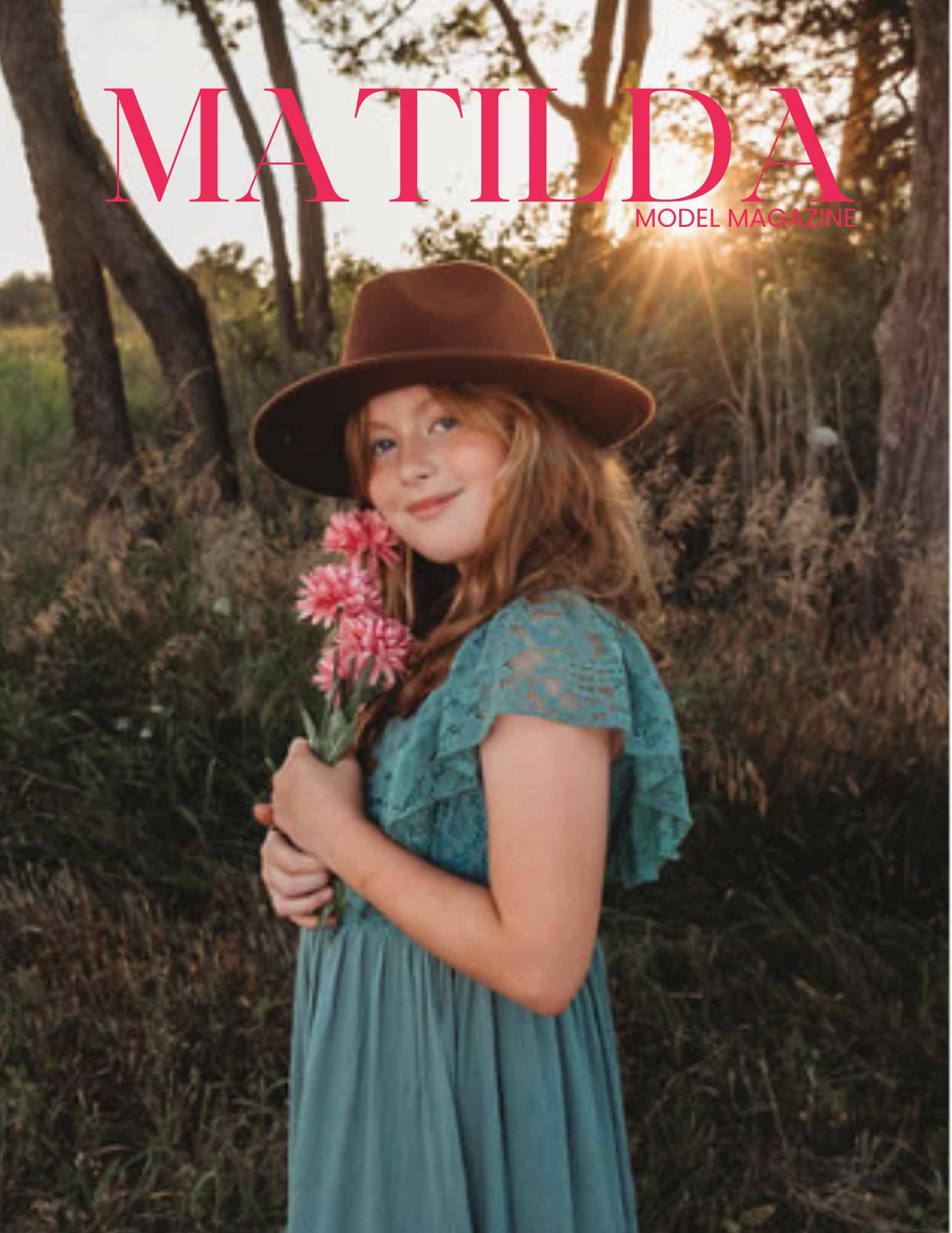 Matilda Model Magazine Emma Ganger 1 Print Copy – My Little Matilda